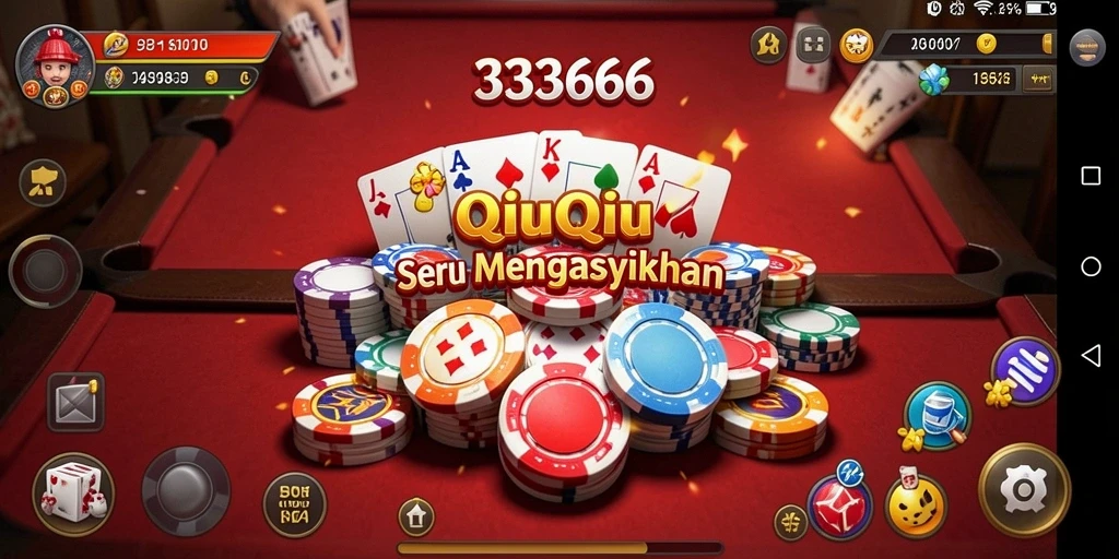 Screenshot gameplay QiuQiu yang menarik dan kompetitif di 333666.