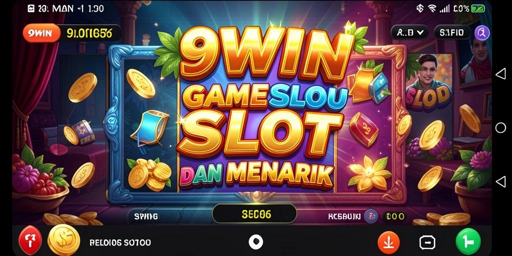 Tampilan gameplay Slot di 9WIN yang menarik dan mendebarkan.