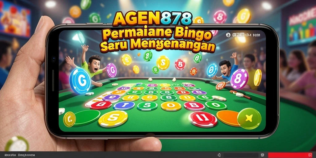 Tangkapan layar gameplay AGEN878 menampilkan keseruan permainan Bingo.