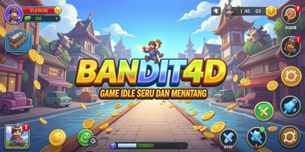 Tampilan gameplay menakjubkan dari BANDIT4D yang penuh strategi dan keseruan.
