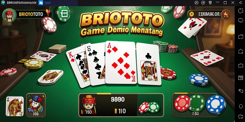 Tampilan permainan domino yang seru dan kompetitif di BRIOTOTO.
