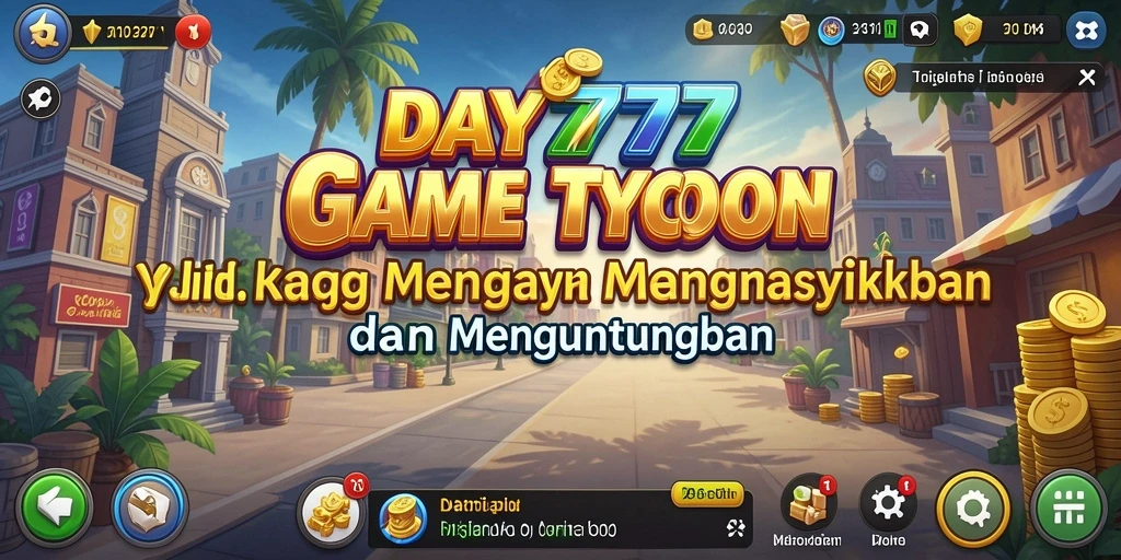Tampilan menarik dari gameplay DAY777 yang penuh strategi Tycoon.