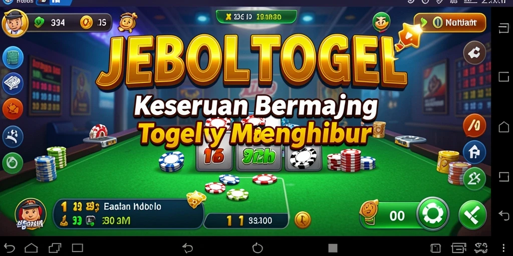 Tampilan antarmuka menarik dari JEBOLTOGEL saat gameplay berlangsung.