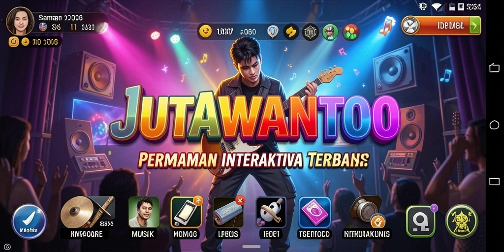 Gameplay JUTAWANTOTO yang menyenangkan dan interaktif.
