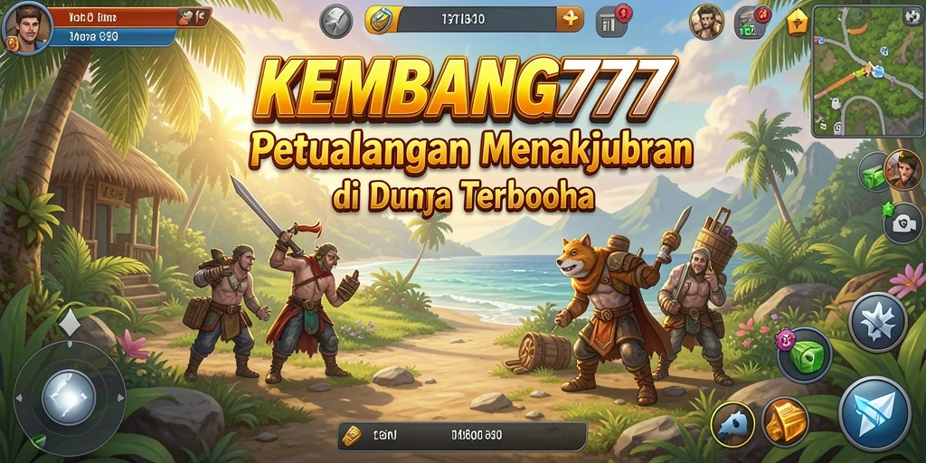Menampilkan dunia luas dan gameplay interaktif KEMBANG777.