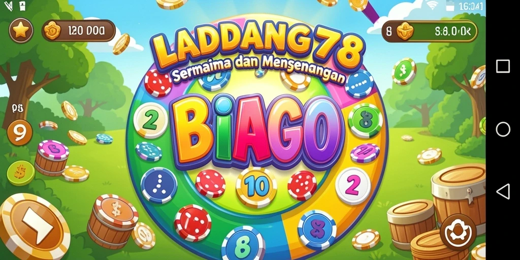 Screenshot gameplay LADANG78 menampilkan keseruan Bingo.