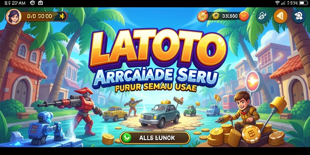 Tangkapan layar utama LATOTO menampilkan gameplay seru dan interaktif yang menarik.