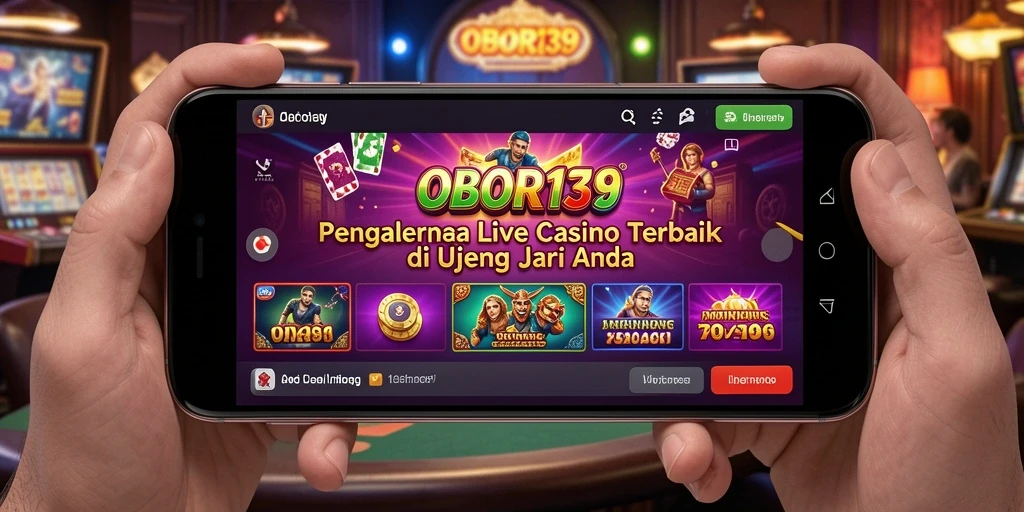 Tampilan screenshot OBOR138 menunjukkan dealer langsung dan permainan menarik.