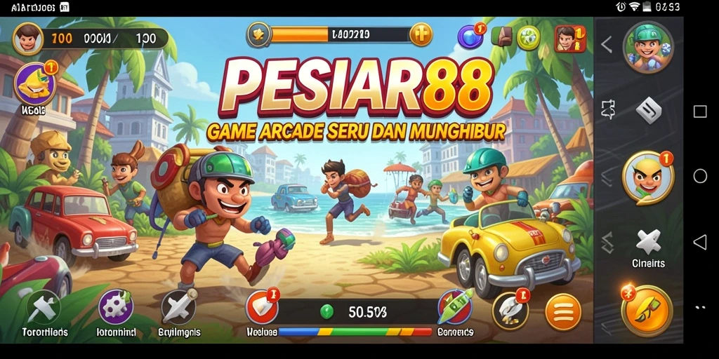 Screenshot PESIAR88 menampilkan gameplay seru dan kompetitif.