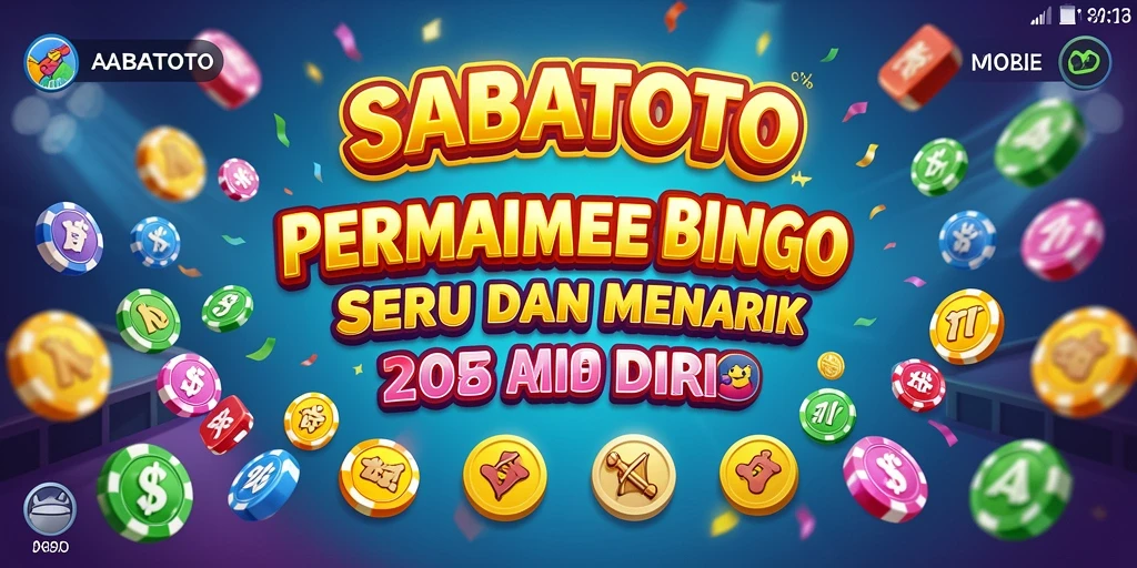 Tampilan permainan Bingo yang seru dan interaktif di SABATOTO.
